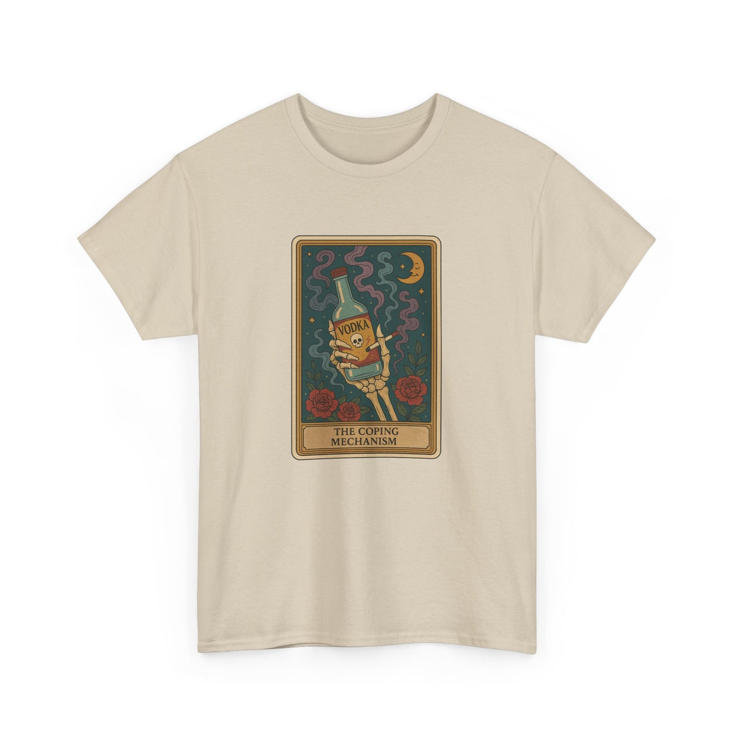 Mock Tarot Card "The Coping Mechanism" Unisex T-Shirt