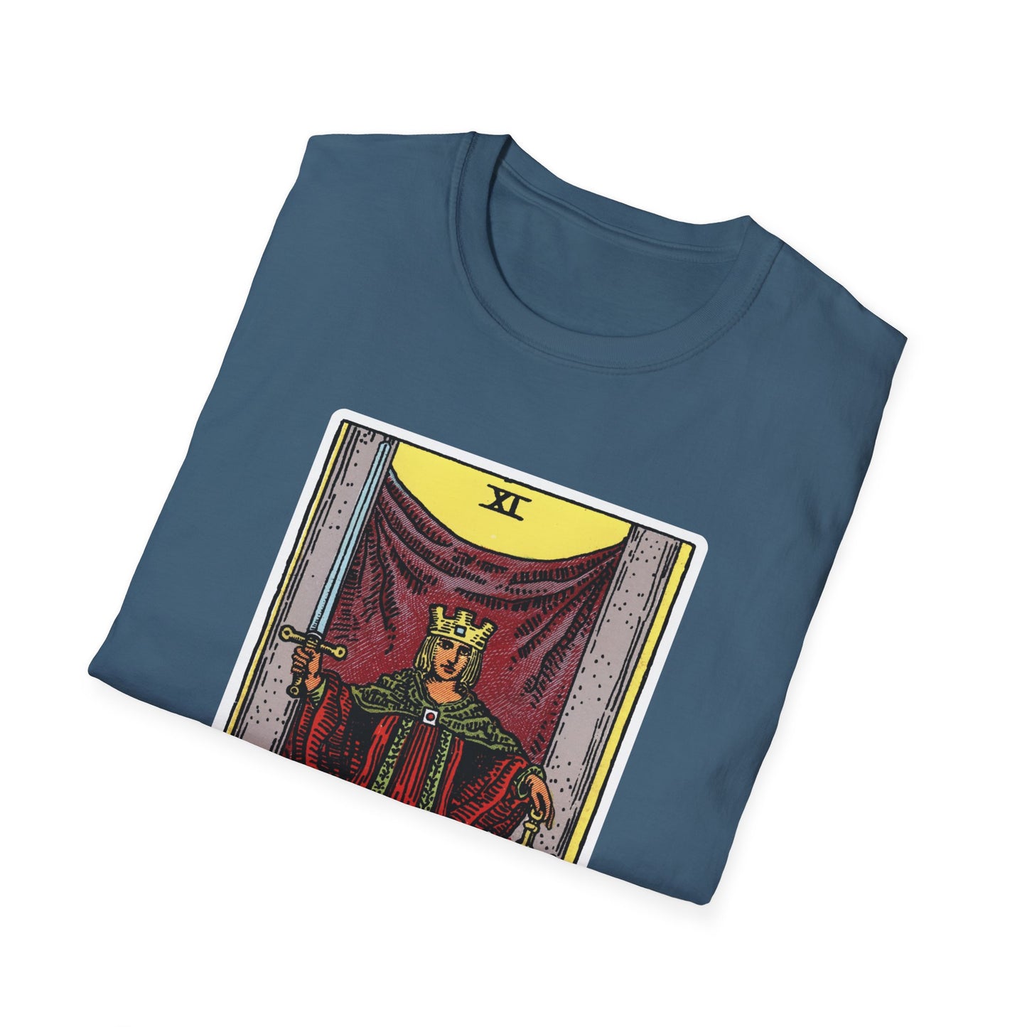 Camiseta de la Carta del Tarot de la Justicia