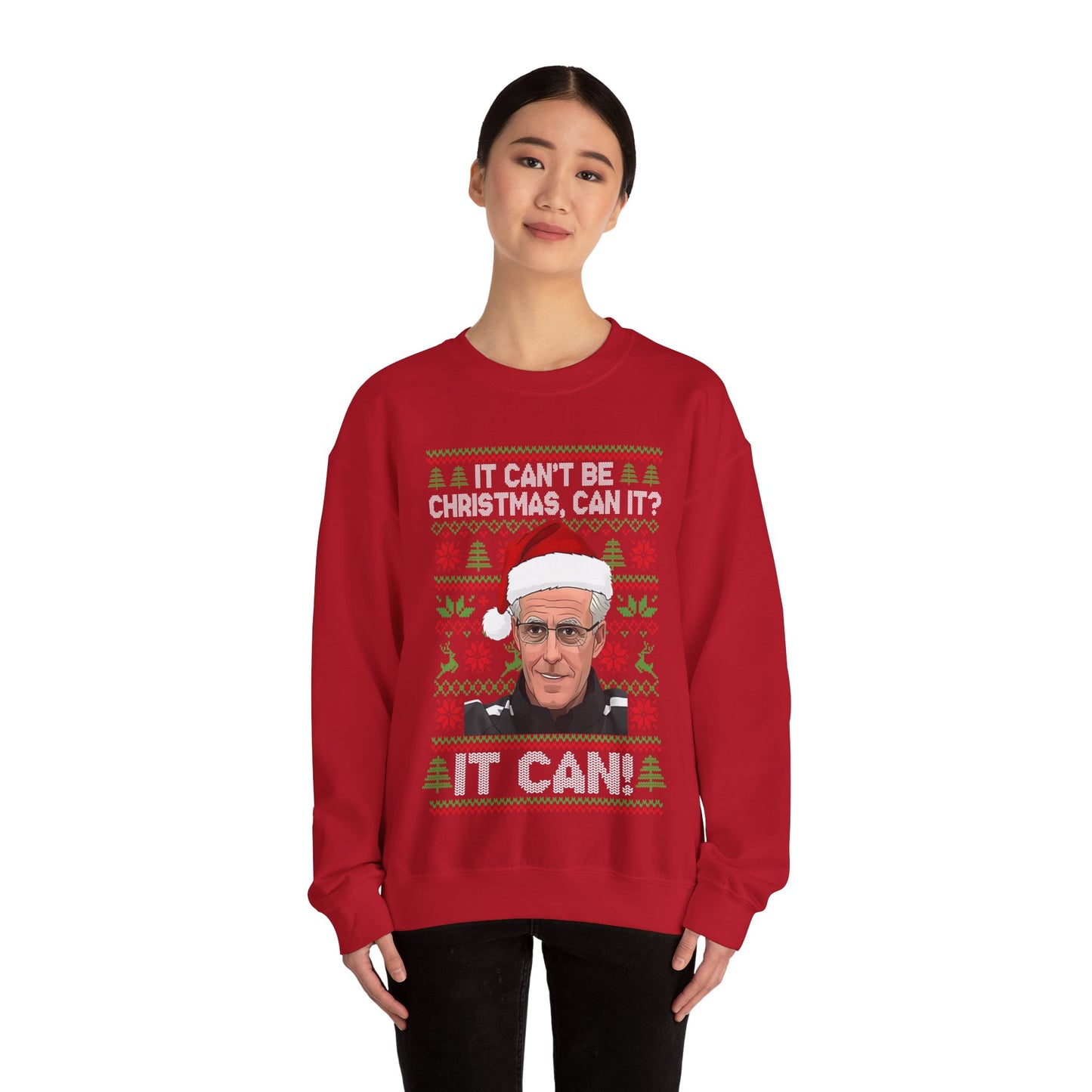 It Can't Be Christmas Can It? Football Christmas Jumper