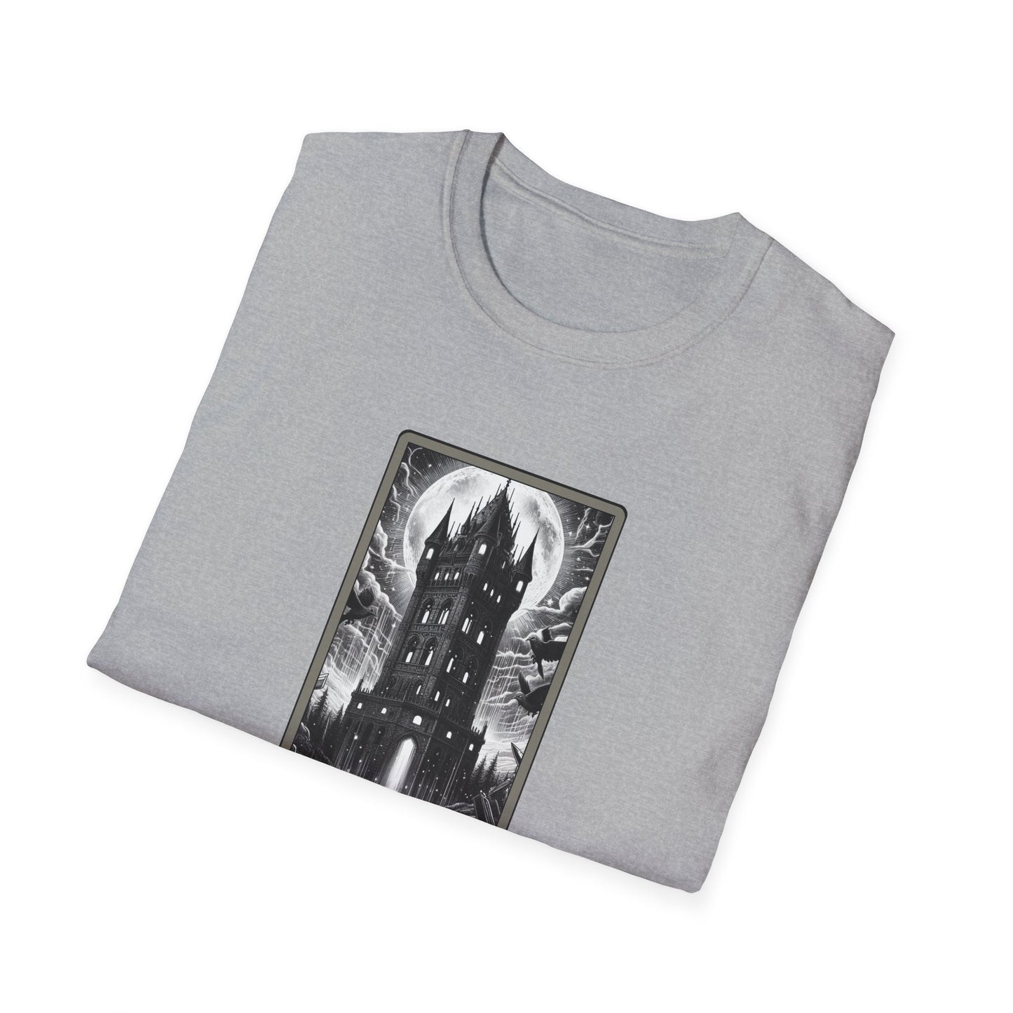 "The Tower" Tarot Card Graphic T-Shirt