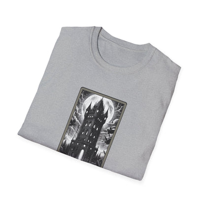 "The Tower" Tarot Card Graphic T-Shirt