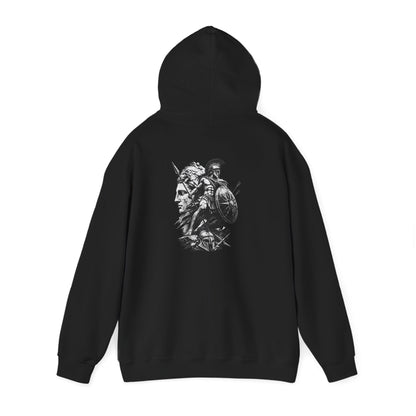 Achilles Illustrated Hoodie (Back)