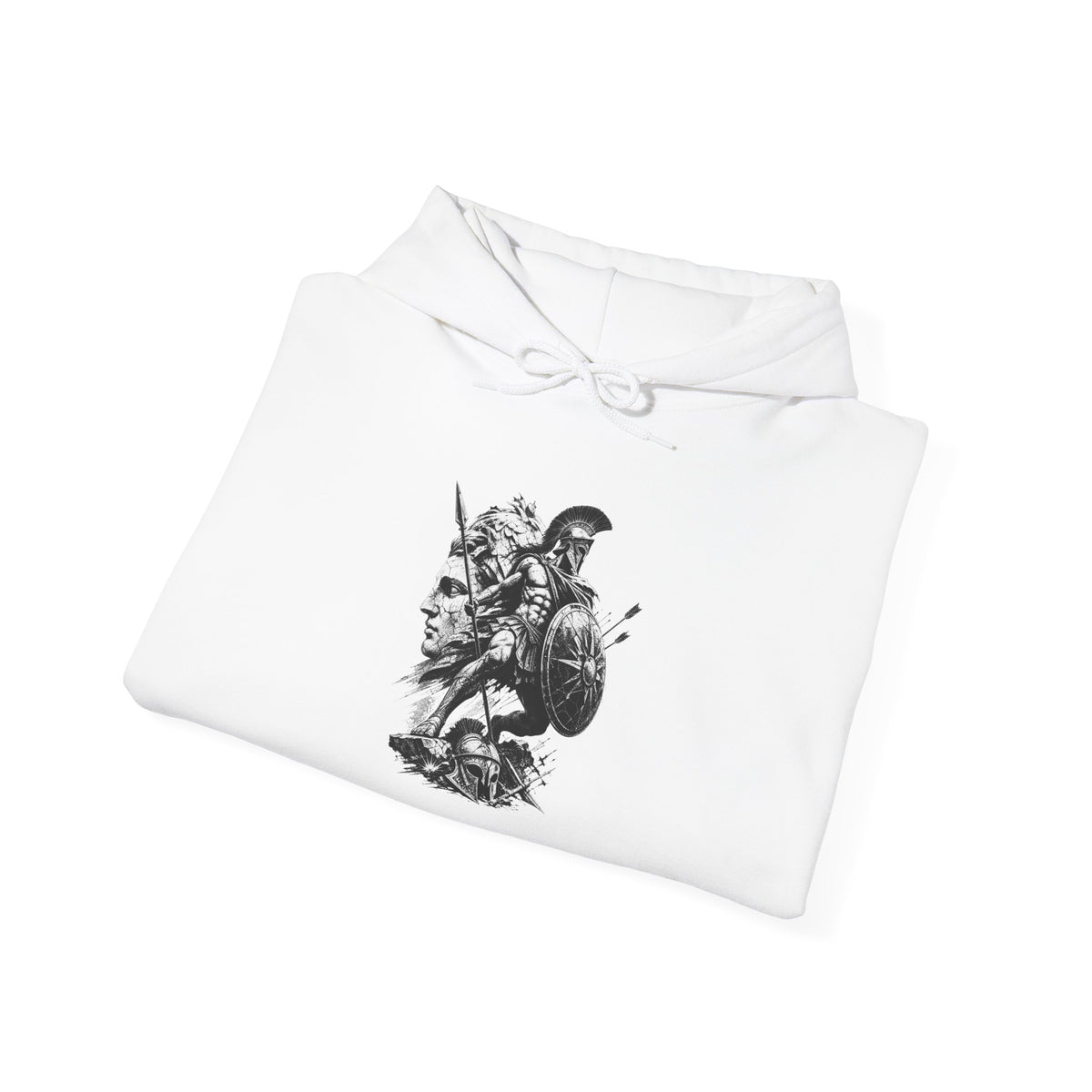 Achilles Illustrated Hoodie (Front)