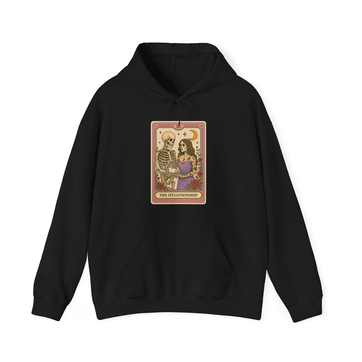 Mock Tarot Card "The Situationship" Hoodie