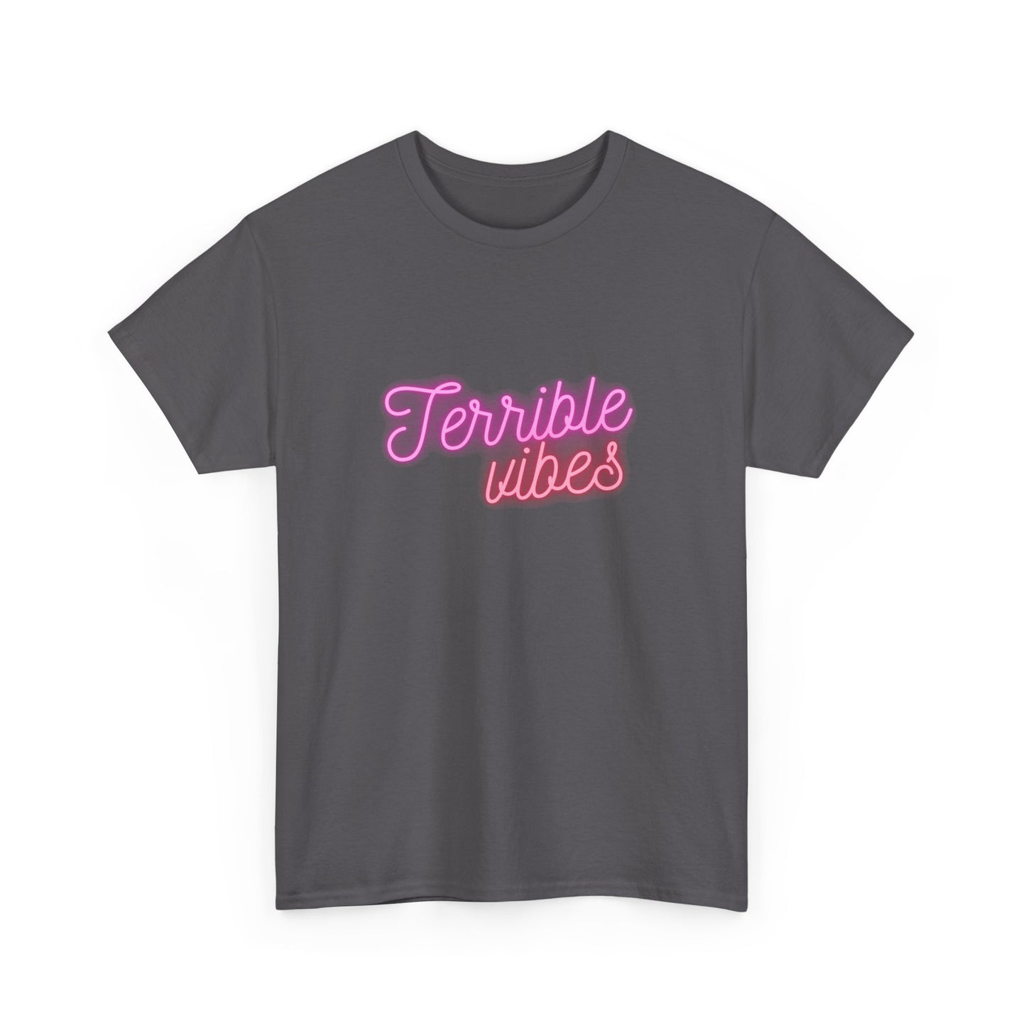 Neon Terrible Vibes Unisex T-Shirt