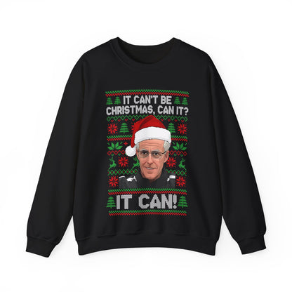 It Can't Be Christmas Can It? Football Christmas Jumper