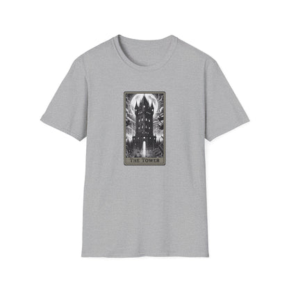 "The Tower" Tarot Card Graphic T-Shirt