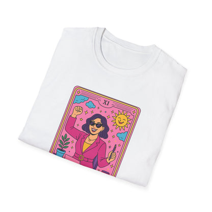 "The Girlboss" Cartoon Tarot Card T-Shirt
