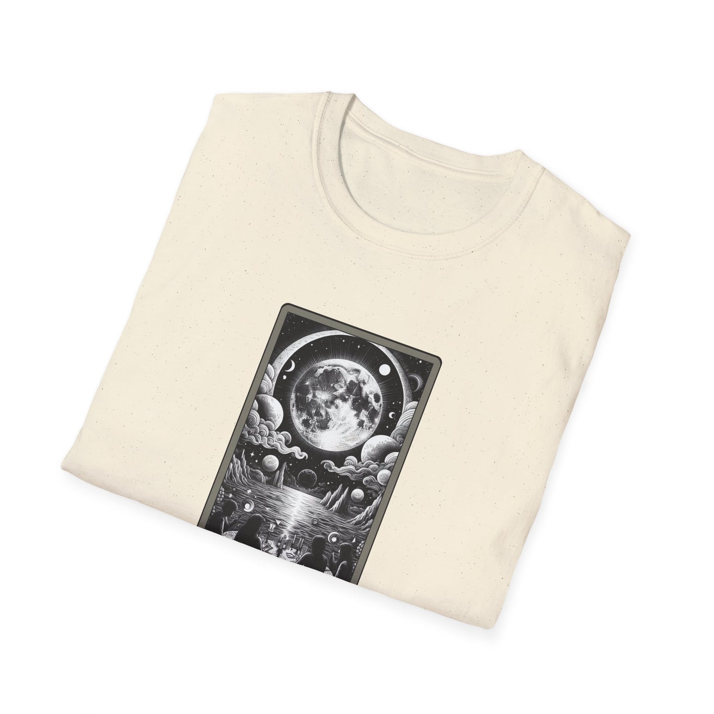 "The Moon" Tarot Card Graphic T-Shirt