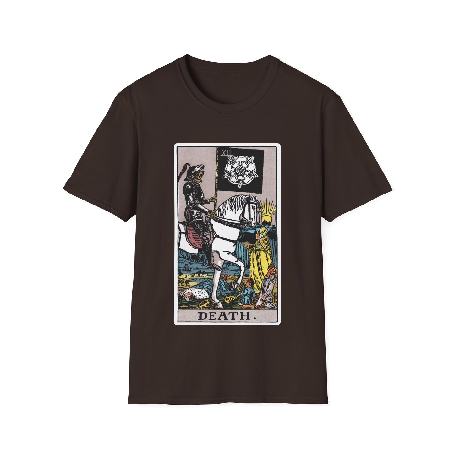 Camiseta de la Carta del Tarot de la Muerte