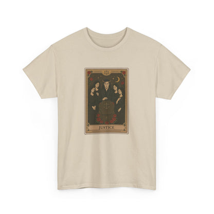 Mock Tarot Card "Justice" Unisex T-Shirt