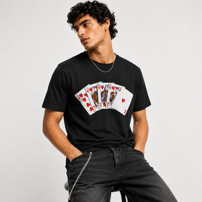 Hearts Royal Flush T‑Shirt